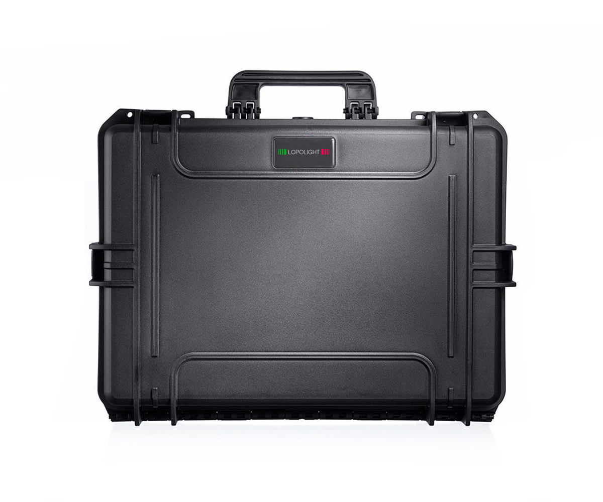 Black pelicase for hoistable lights Black pelicase for hoistable lights